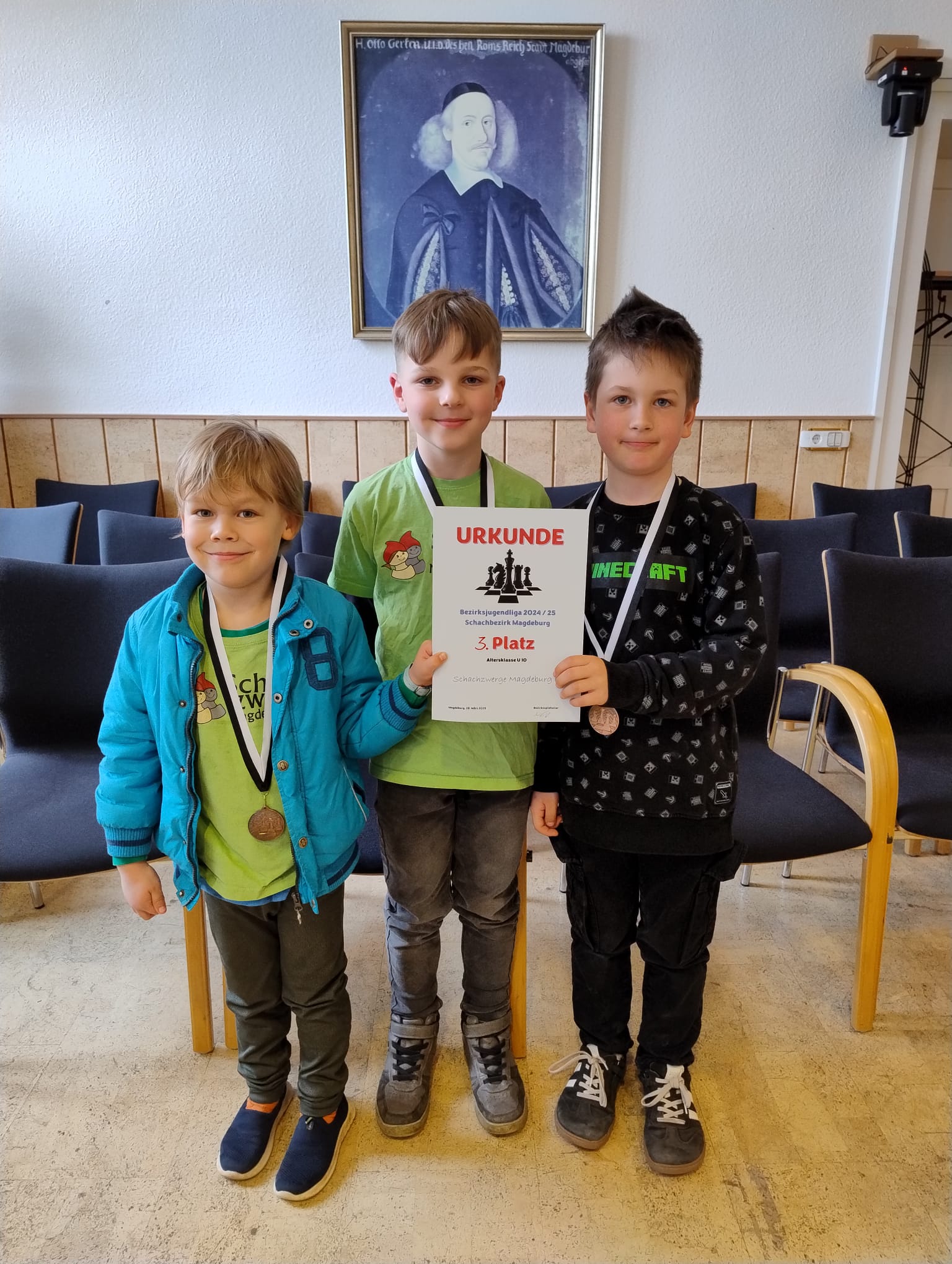 U10 Foto Bronzemedaille