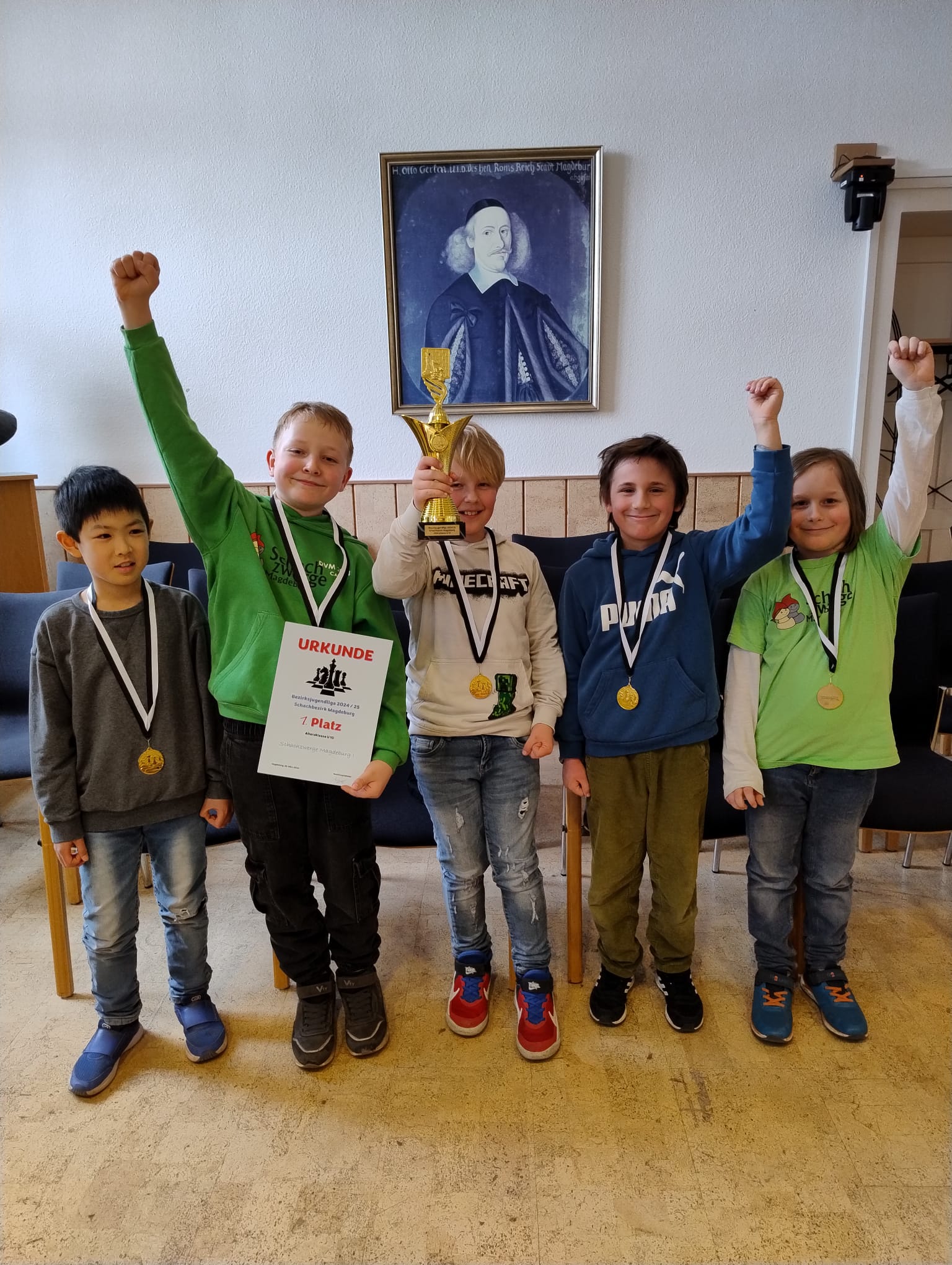 U10 Foto Goldmedaille